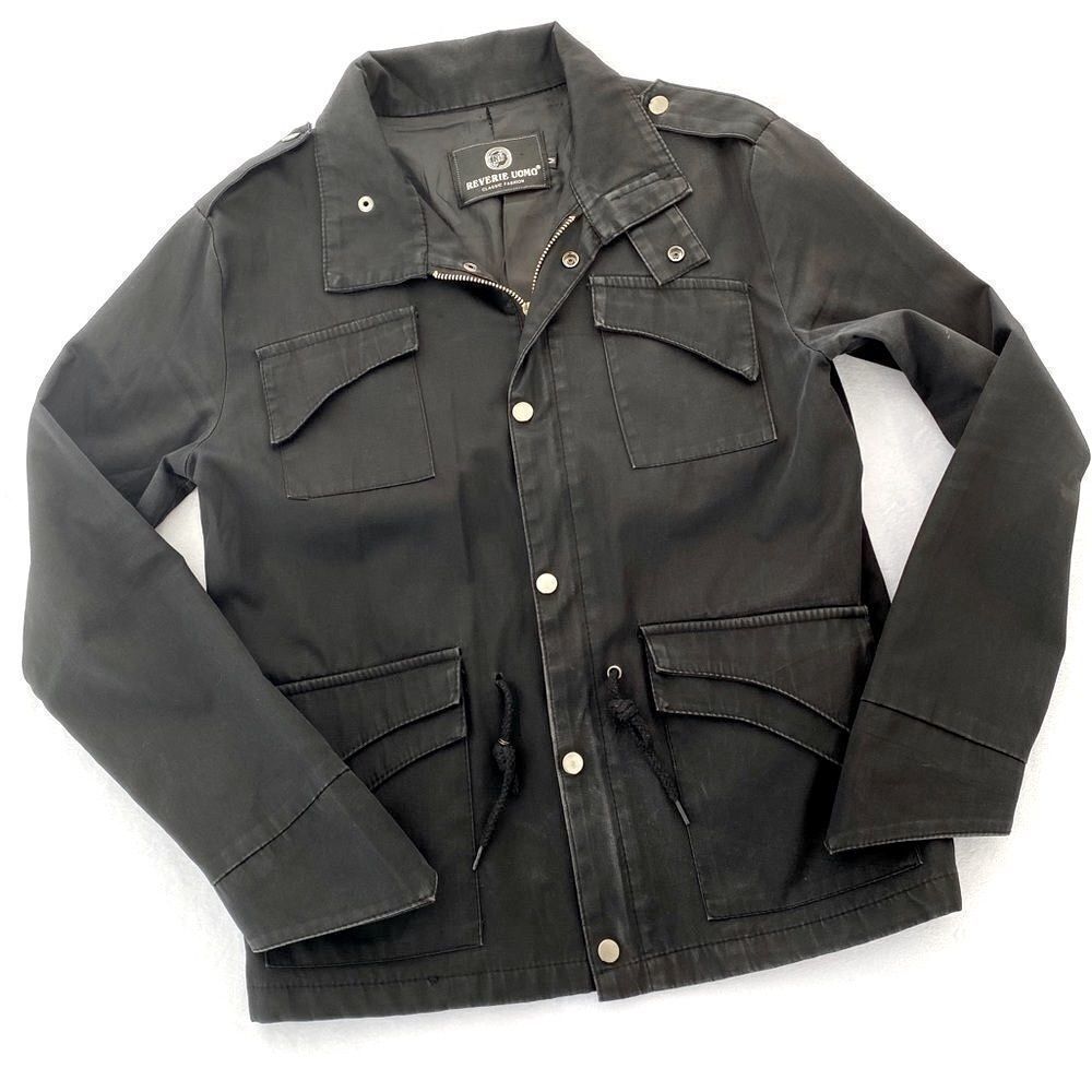 Reverie Uomo Black Club Style Jacket Medium